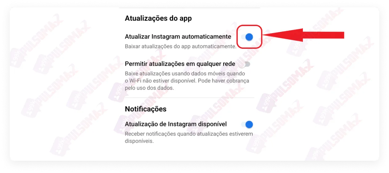 Enable automatic Instagram updates.