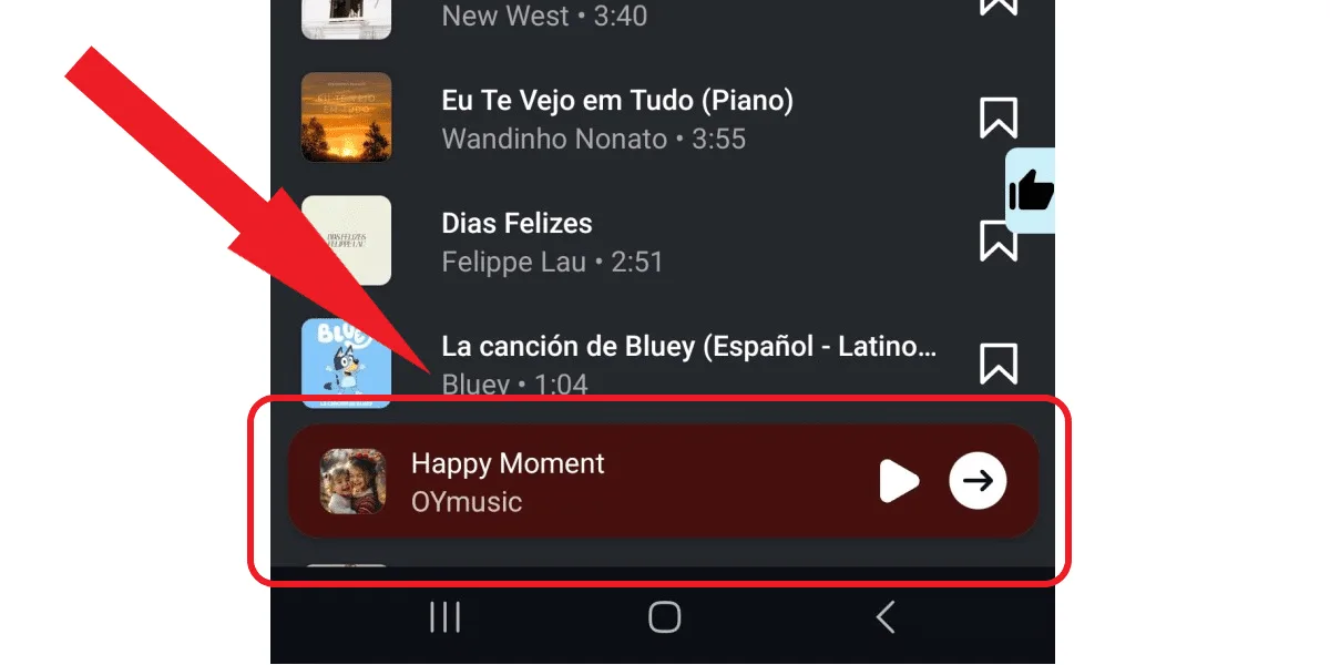 Choosing music for your Instagram bio.