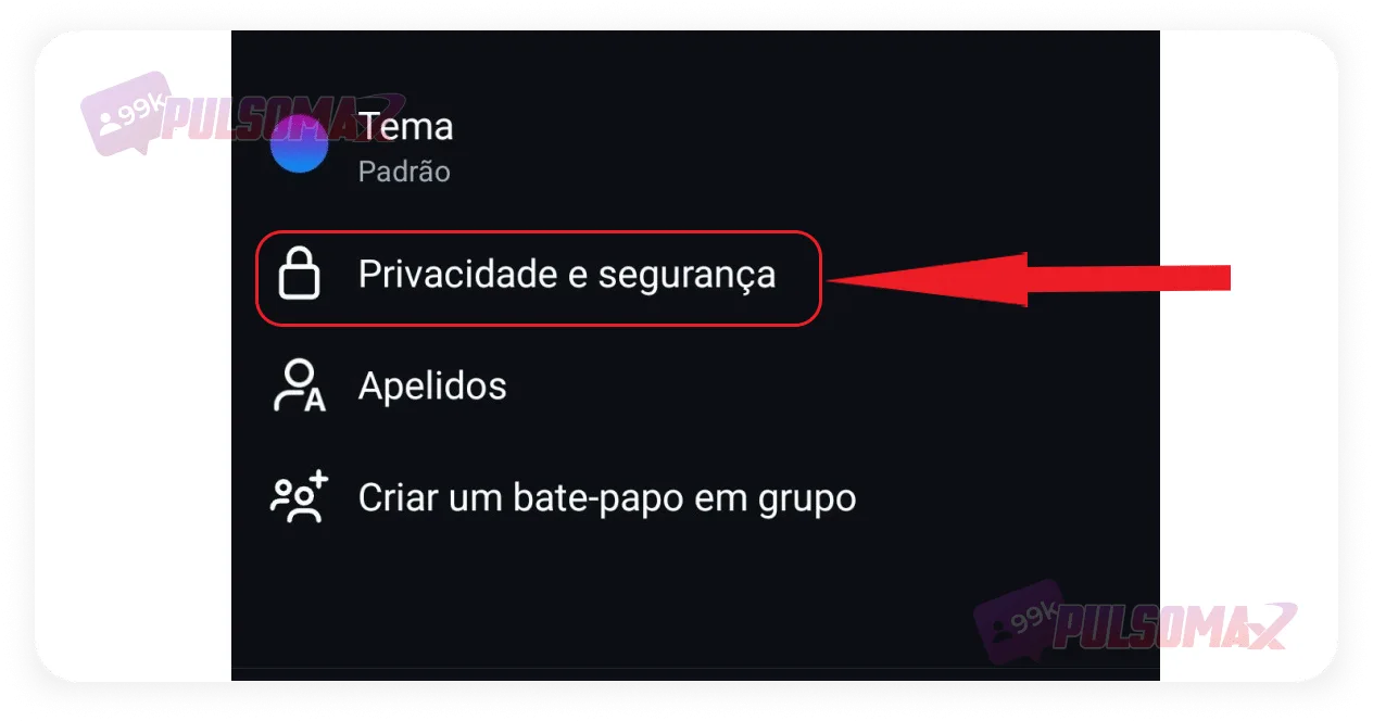 Privacy and security options in Direct.