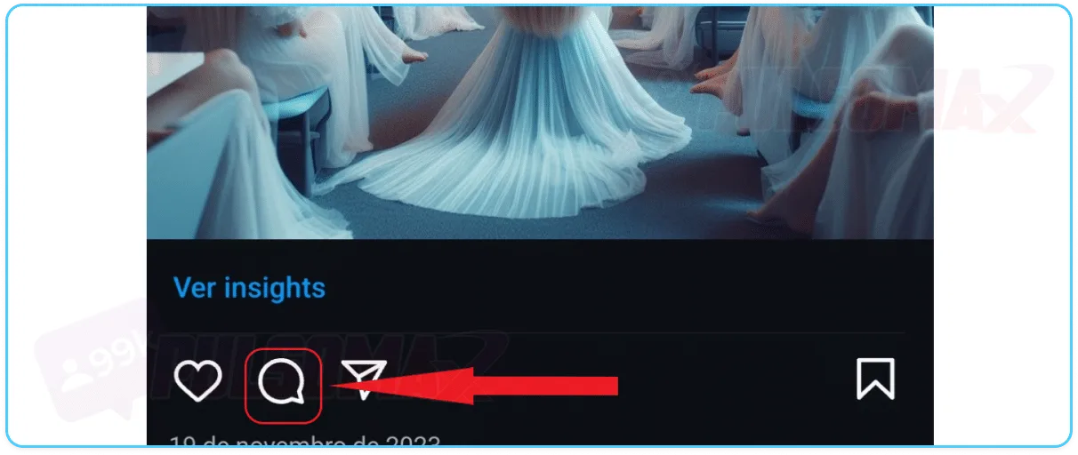 Comments button.