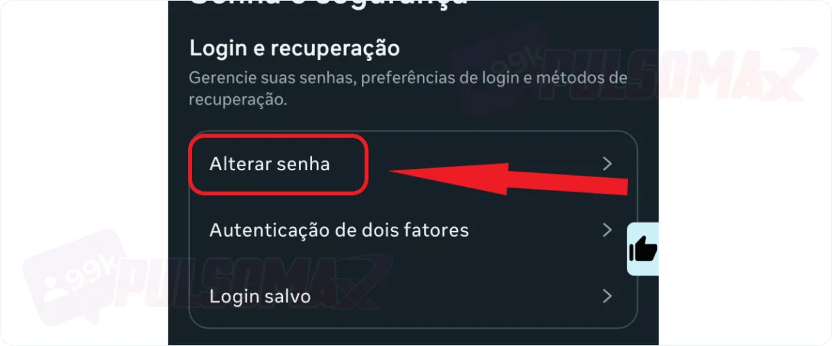Change your Instagram password