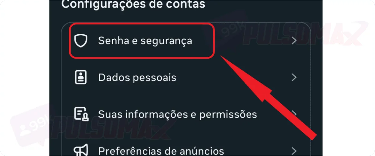 Instagram password and security