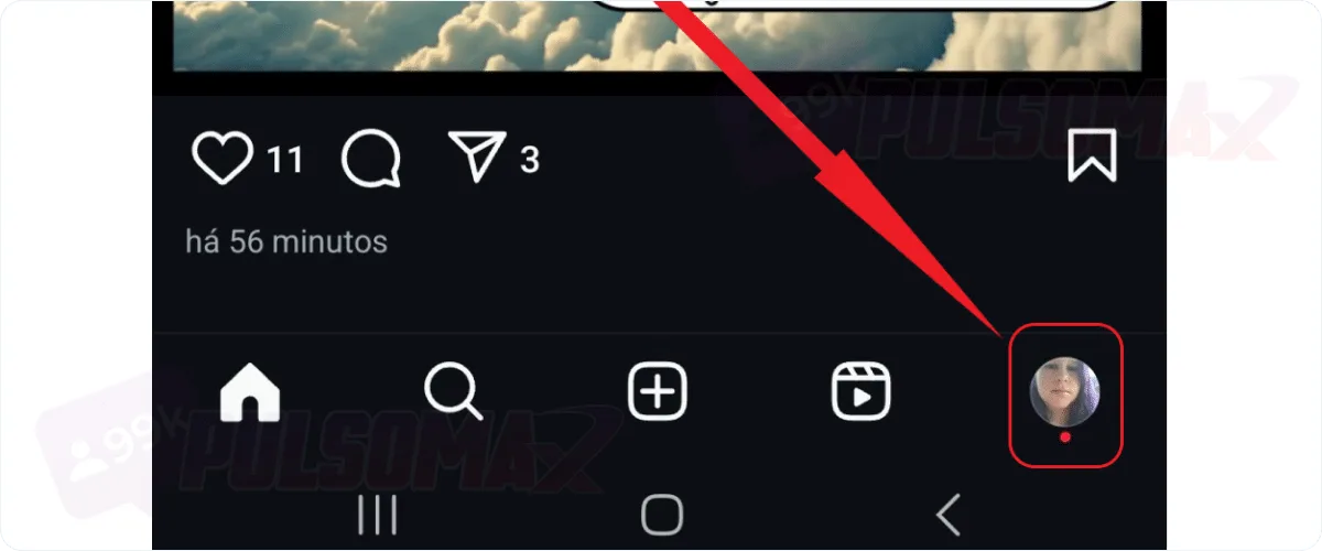Instagram profile picture icon