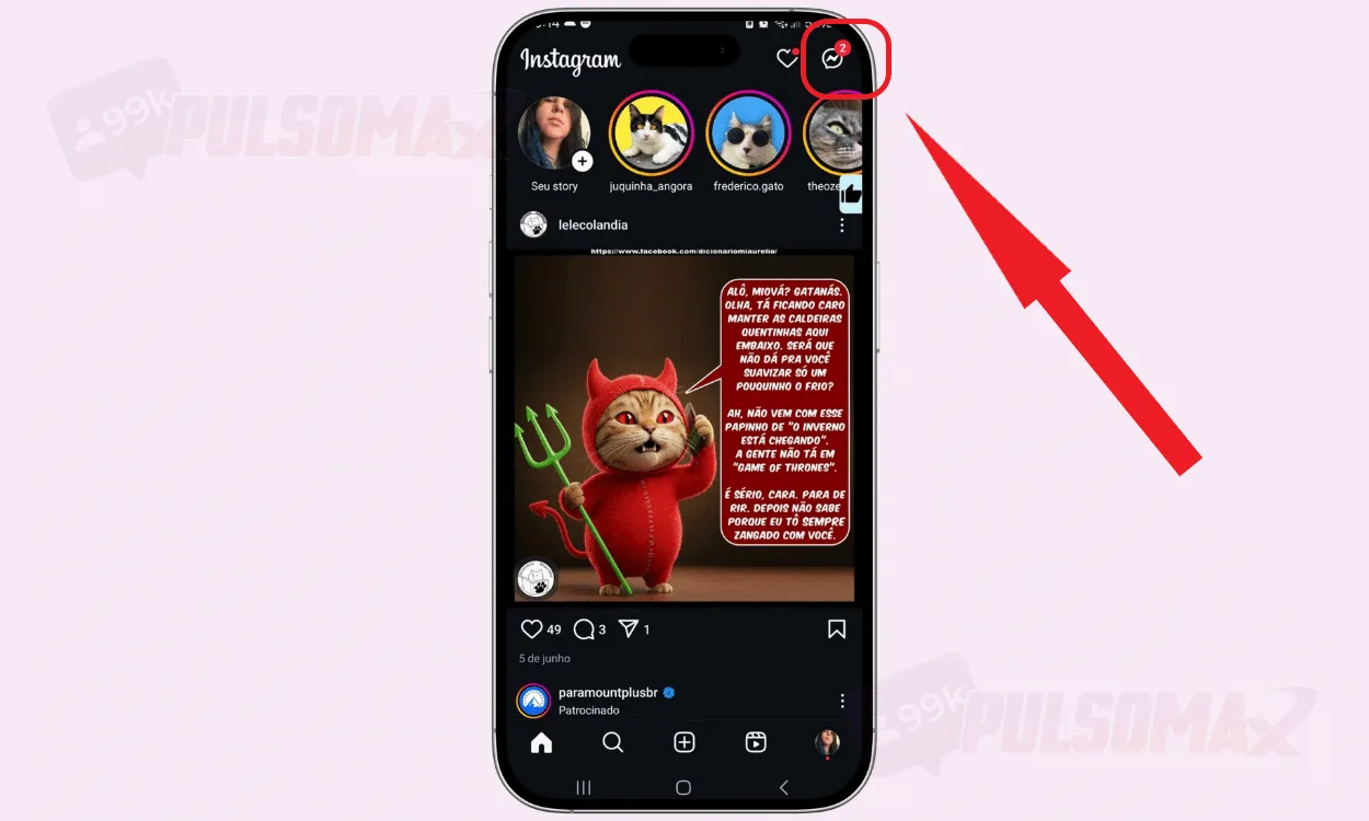 Print, message icon, Instagram