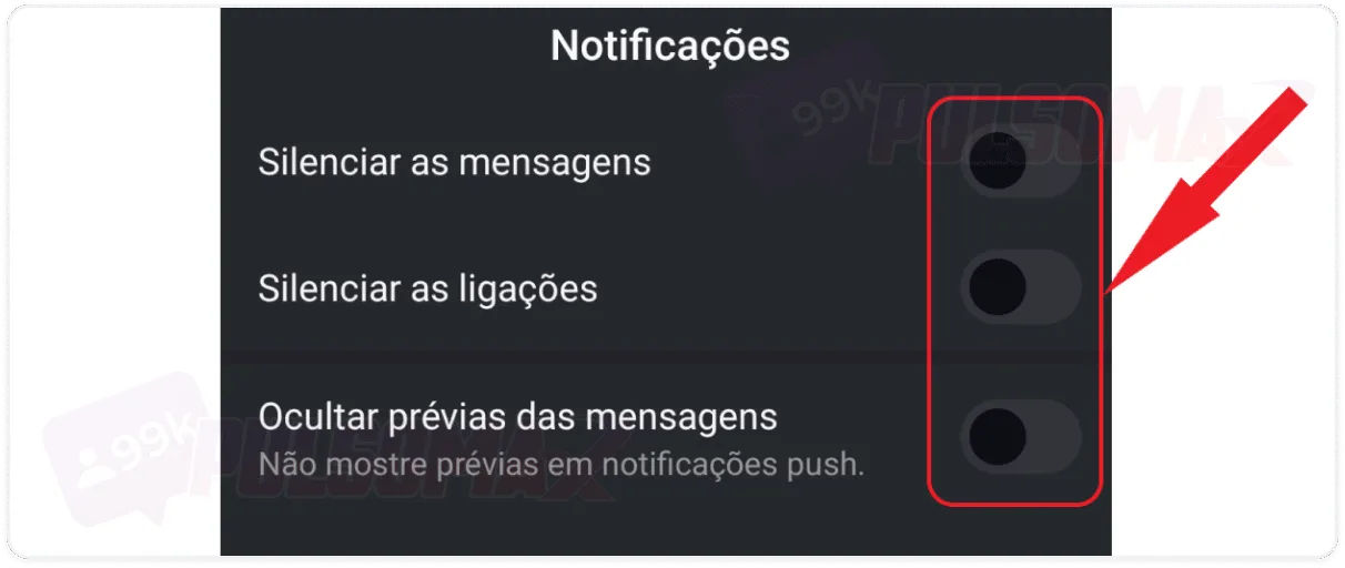 Options for muting DMs on Instagram.