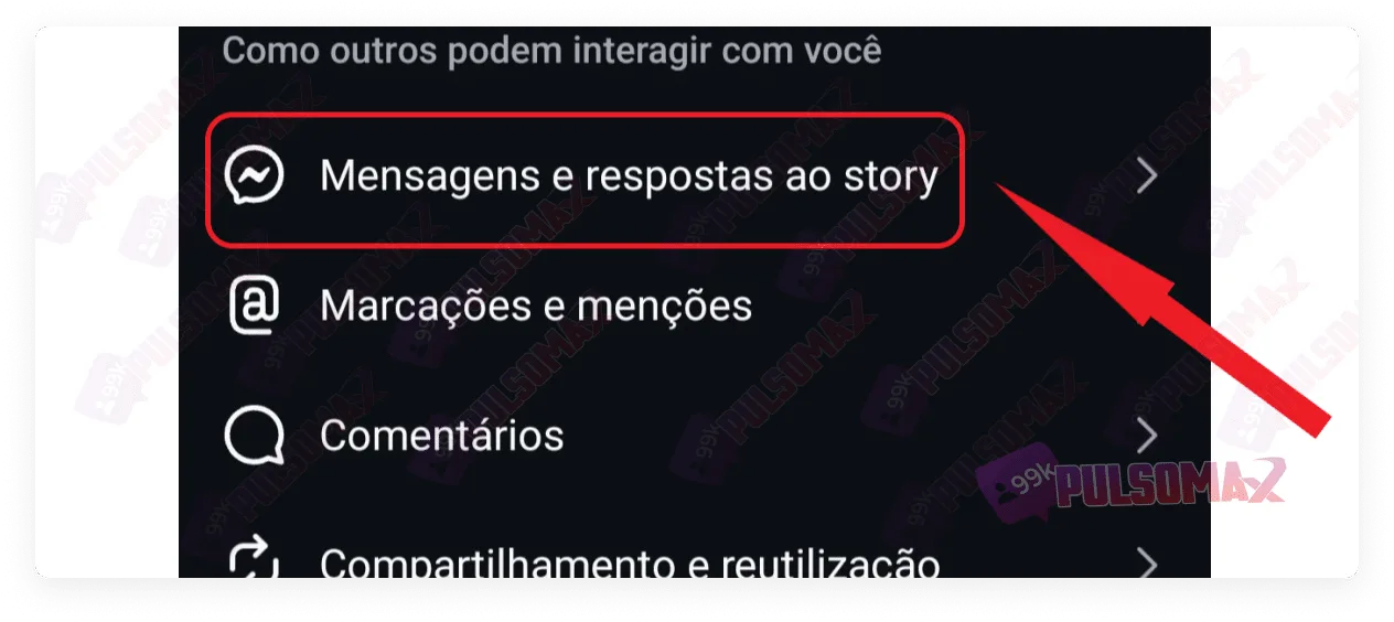 Messages and replies to the story.