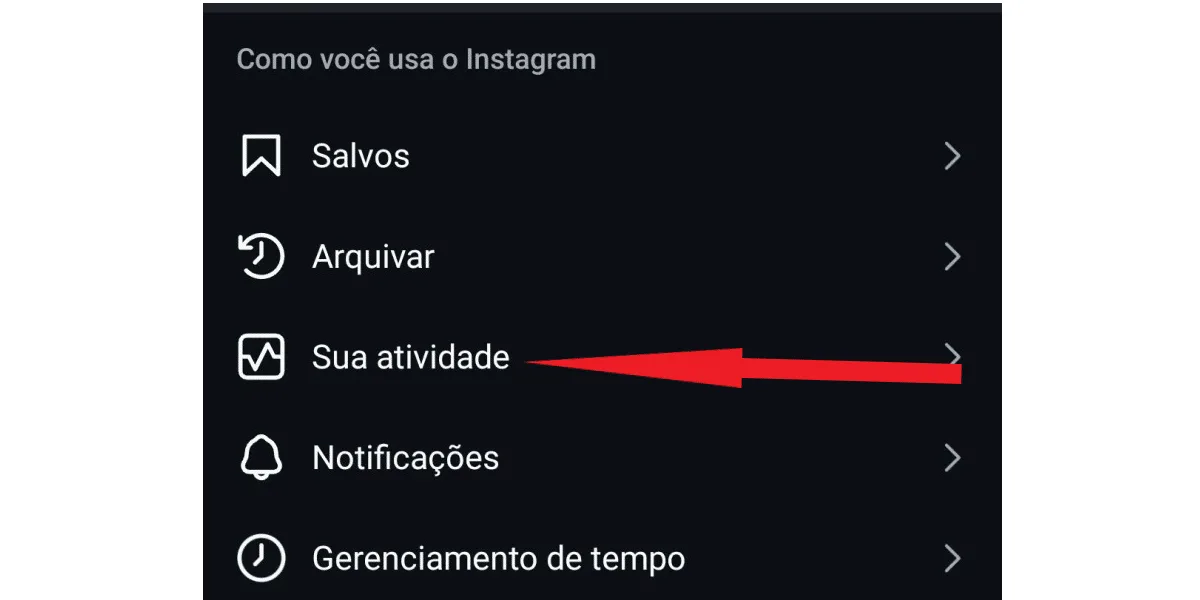 Screenshot from Instagram showing the location of the