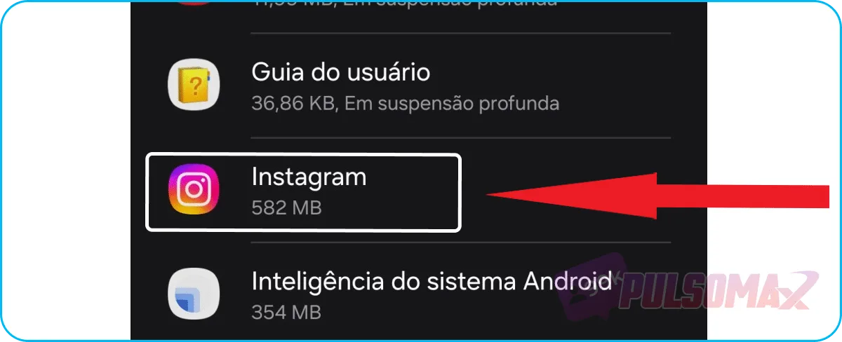 Instagram is on the list of mobile phone apps.