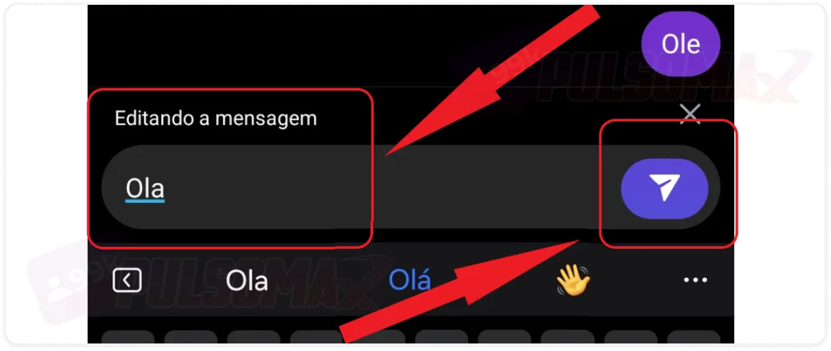 Editing message in DM