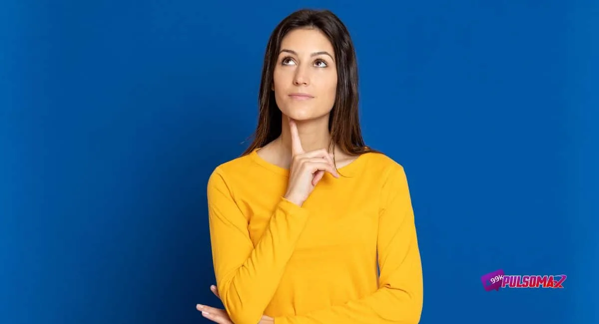 thoughtful woman