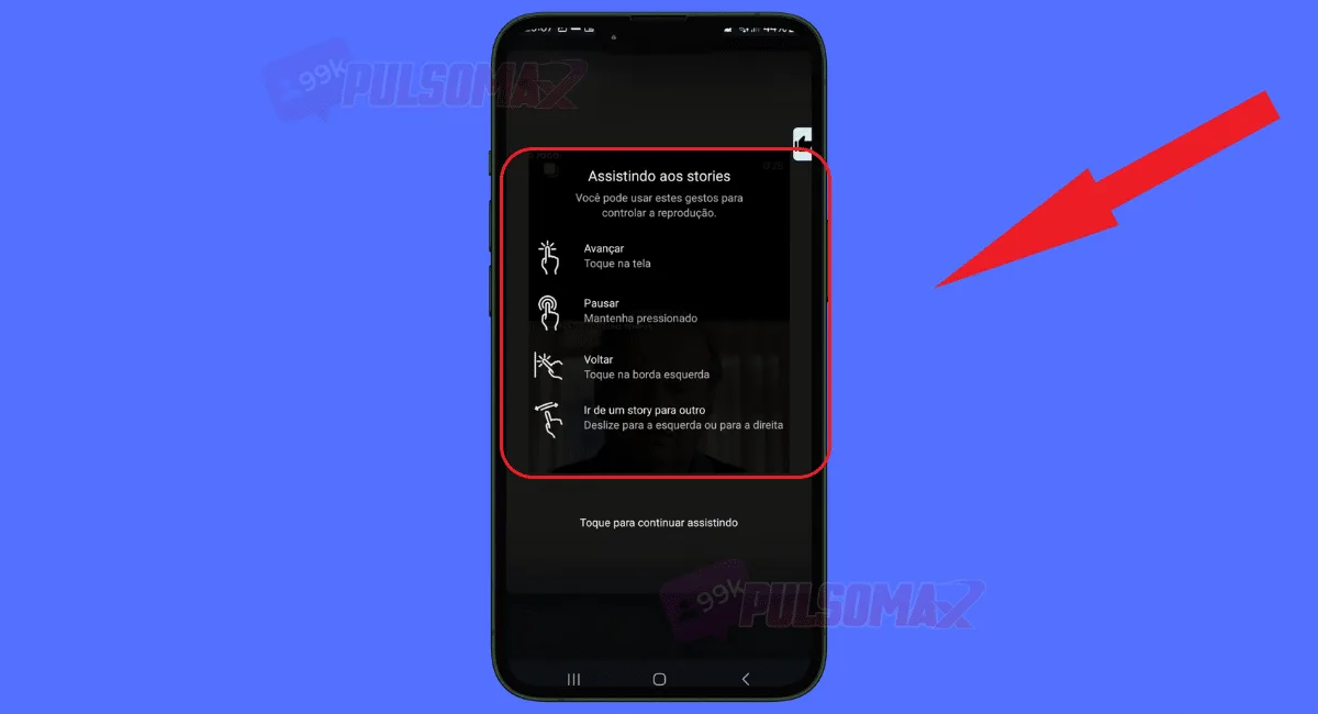 Print - how to start watching stories on Instagram, instructions.