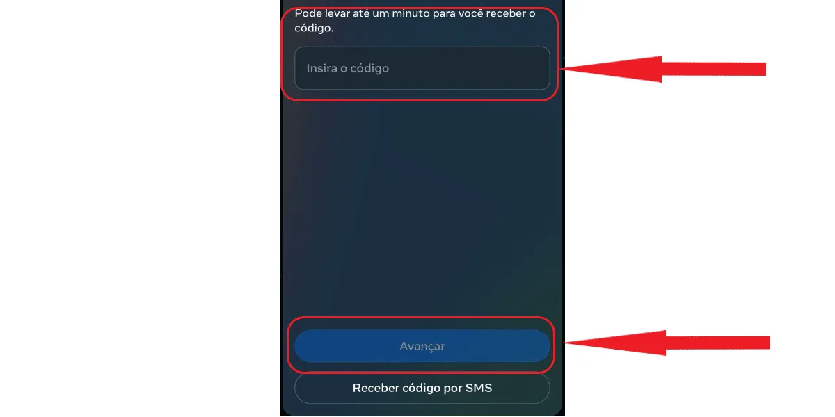 Confirm your Instagram phone number.